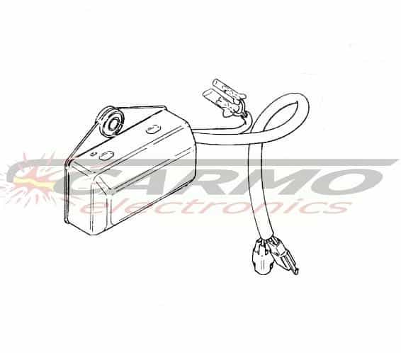 MBK Evolis 400 en Yamaha Majesty 400 2007-2016 Exhaust pipe Akrapovic S-Y4SO10-HZAASS (Stage 3)